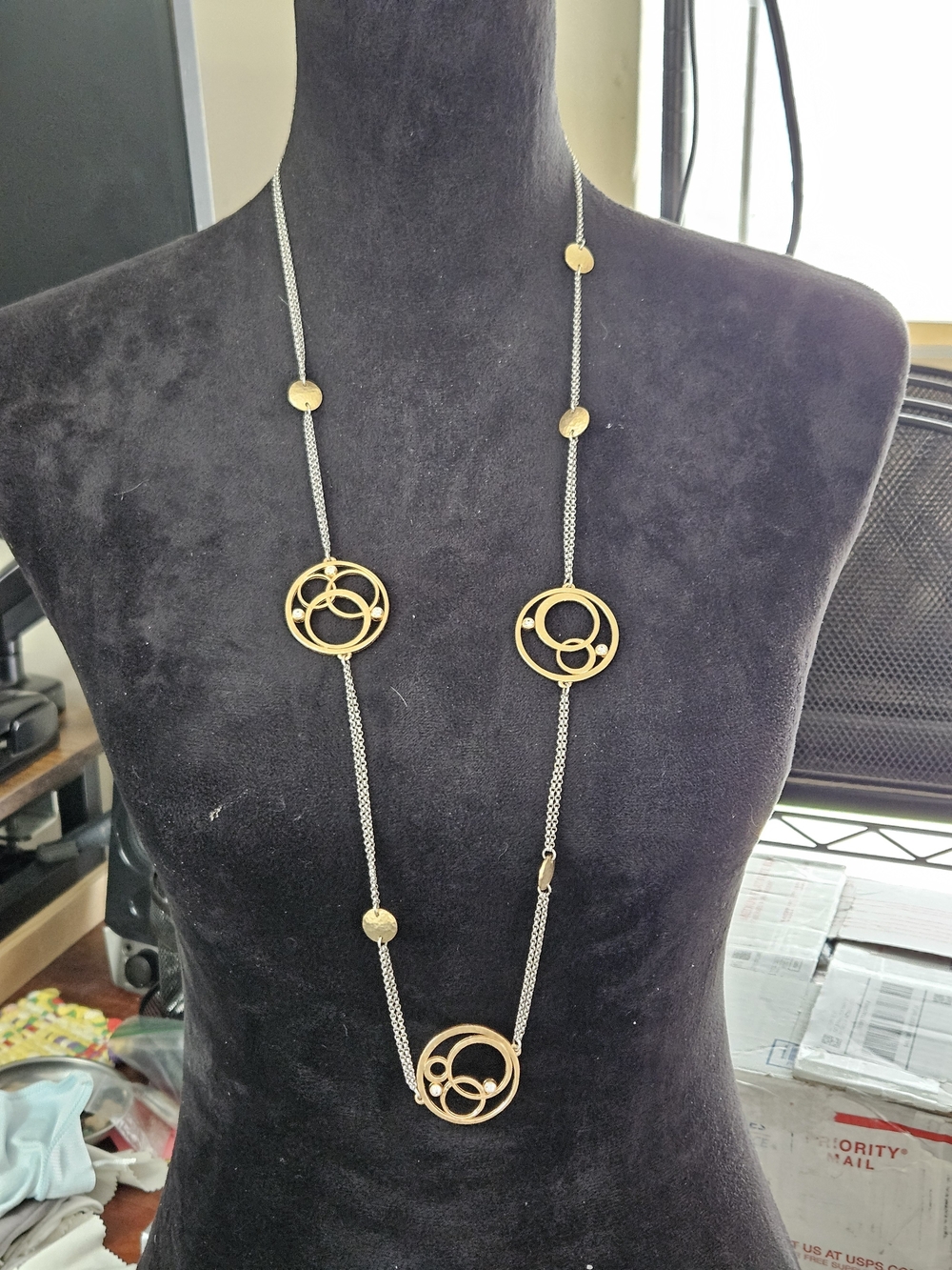Brighton "Constellation" Two-Tone  NWOT Necklace